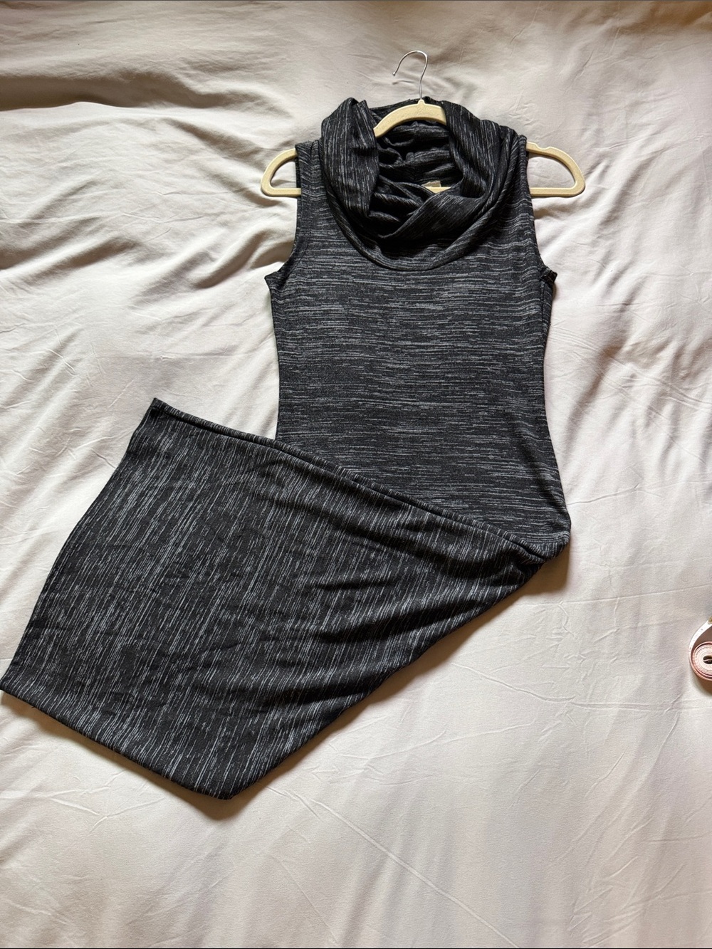 RD Style Women's Midi Dress in Charcoal Heather
